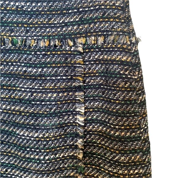 Nwot Ann Taylor LOFT Faux Wrap Tweed Skirt - Picture 3 of 10